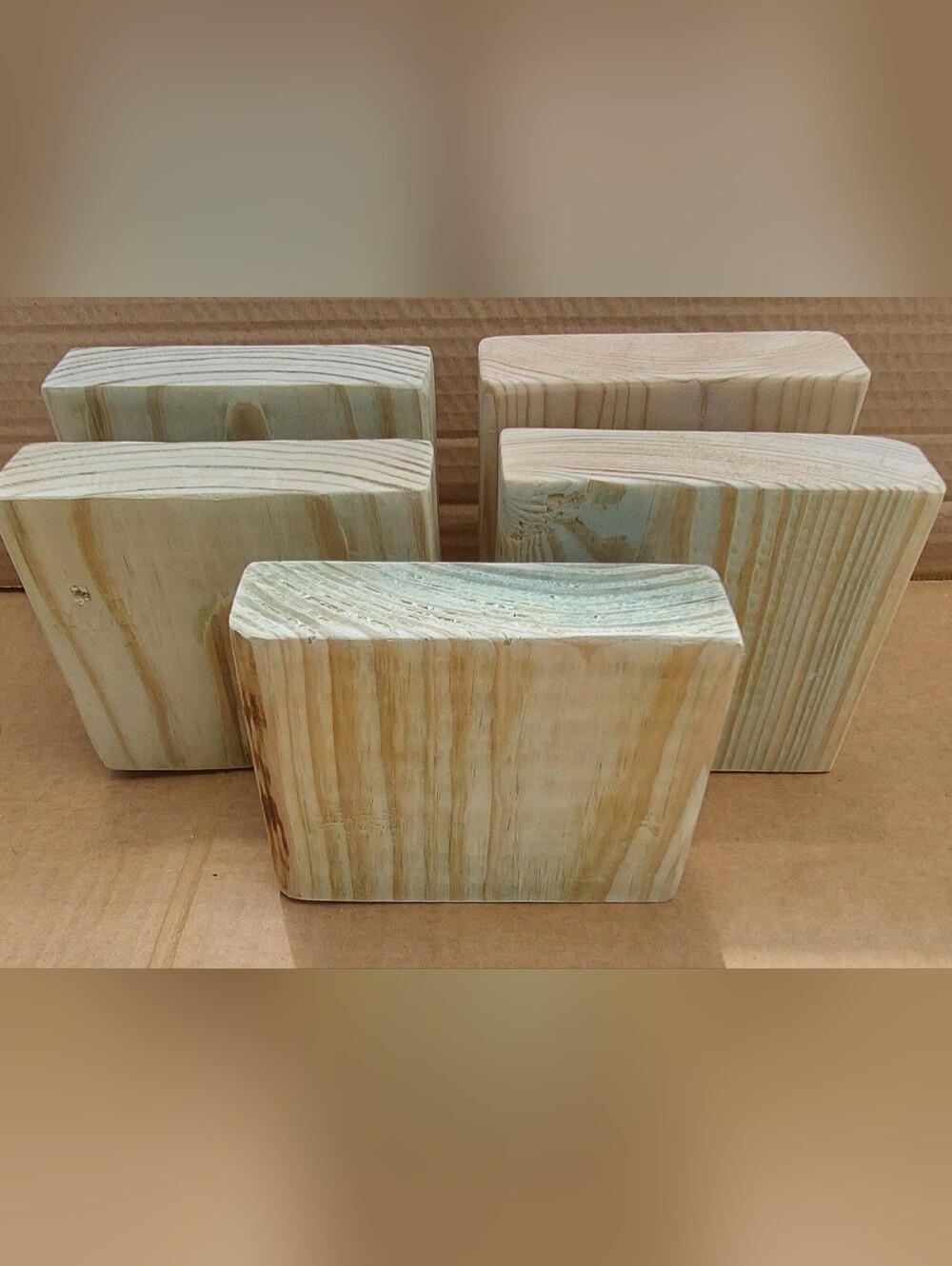 5 Assorted Wood Pieces